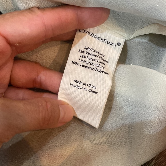 LoveShackFancy feather skirt - Picture 6 of 8